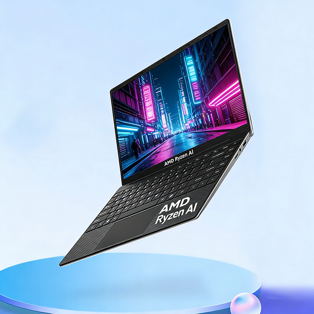 Wholesale New 15.6 Inch AMD AI Laptop Ryzen 5 Onboard RAM Aluminium Body English Thin Design Copilot+ Ready for Southeast Asia