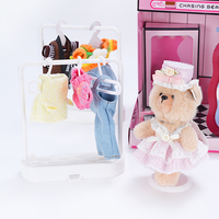 Boîte Mystère Mignonne Teddy Coffee Shop : Collection Faite Main, Mini Présentoir de Magasin, Ornements de Support pour Maison de Poupée BJD/OB