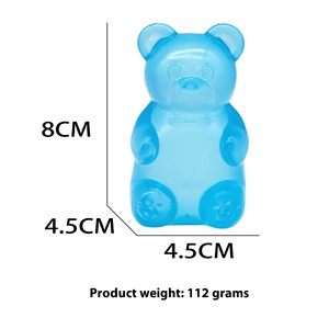 Renkli ayı Fidget sıkmak oyuncak çocuklar için yavaş ribaund dekompresyon topu stres giderici oyuncak - Product Image 3