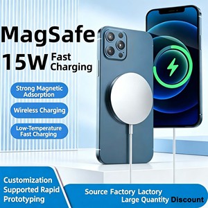 <span class=keywords><strong>Chargeur</strong></span> sans fil magnétique <span class=keywords><strong>Apple</strong></span> MagSafe, <span class=keywords><strong>chargeur</strong></span> rapide sans fil 15W QC3.0 pour téléphone - Product Image 1
