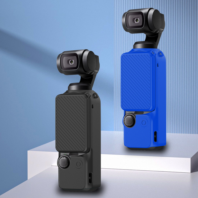 Suitable for DJI DJI Osmo Pocket3 Pocket PTZ Anti-fall Anti-rub Washable Silicone Protective Cover