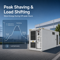 Contenedor de Almacenamiento de Energía Comercial e Industrial BESS de 5.015MWh con Refrigeración Líquida para Reducción de Picos, 314Ah LiFePO4, para Respaldo de Energía en Parques Industriales