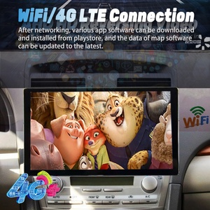 เครื่องเล่นวิดีโอติดรถยนต์ระบบแอนดรอยด์หน้าจอ 2K ขนาด 13.3 นิ้ว สำหรับรถยนต์โตโยต้าแคมรี่ 40 ปี 2006 - 2011 พร้อมระบบนำทาง GPS สเตอริโอ และระบบเชื่อมต่อไร้สาย Carplay - Product Image 6