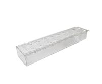 Centre de Table Rectangulaire Floral Décor Acrylique Vase Fleurs Titulaire Pour La Maison De Mariage Pour Table À Manger