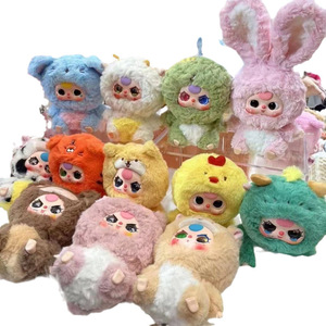 Nuovo bambino tre piccoli elfo serie elementi animali molli Push bambola ciondolo giocattoli alla moda scatola cieca ragazza giocattoli regali di natale limite - Product Image 5