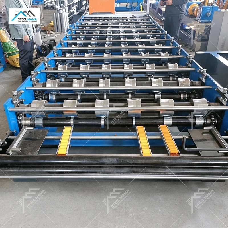 Steelmama High Productivity 840 Trapezoidal Roofing Sheet Roll Forming ...