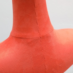 Clothing Store Display Props <strong>Female</strong> Wig Model with Braided Hair Shoulders Real Hair Mannequin Window <strong>Dummy</strong> Head Made of <strong>Plastic</strong> - Product Image 3