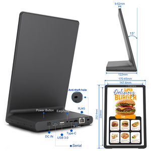 Kiosco Vertical de Sobremesa en Forma de L de 11 Pulgadas para Pedidos Automatizados en Restaurantes, para Menús Digitales y Pedidos con Código QR WL1109TV Integrat - Product Image 4