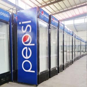 Réfrigérateur à porte vitrée simple de 300 L, vente chaude, réfrigérateur vertical Coca, réfrigérateur à boissons froides, vitrine - Product Image 6