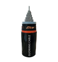 Cable de Media Tensión N2XSH 18/30 (36)kV, Cables de 3 Hilos Simples/Triplex de Cobre y Aluminio, Aislamiento XLPE/LSZH, Cable NA2XSH
