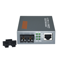 Offre Spéciale Htb-gs-03 Convertisseur de Média 10/100/1000M 25KM SC Rj45 Convertisseur de Média Fibre Optique Gigabit