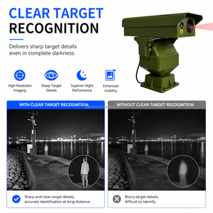 Cámara PTZ Láser de Largo Alcance (5000m) para Monitoreo de Campos Petroleros, Cámara de Seguridad Ultra Clara - Product Image 6