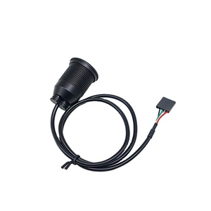 Câble d'extension de données <span class=keywords><strong>USB</strong></span> double en cuivre 2,54 mm DuPont pour GPS de voiture et utilisation automobile - Product Image 3
