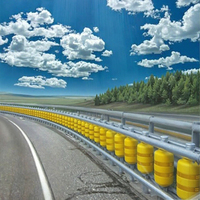 Barrière anti-collision rotative Yinghui Highway Safety Roller Barrier EN1717 MASH TL4 EVA
