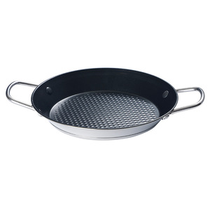 Stainless Steel Nonstick Frying <b>Pan</b> Double <b>Handle</b> Round 2.1-3L For Commercial Use - Product Image 5