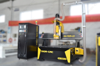 Router CNC Industri 1300x2500mm 9KW ATC Penggantian Alat Linear Inverter Delta Schneider Mesin Pengerjaan Kayu Logam Listrik