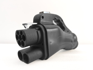 Adaptador de Carga Rápida para Vehículos Eléctricos de Alta Potencia 300KW CCS2 a GB/T, Plug & Play para BYD y Más Vehículos Eléctricos - Product Image 2