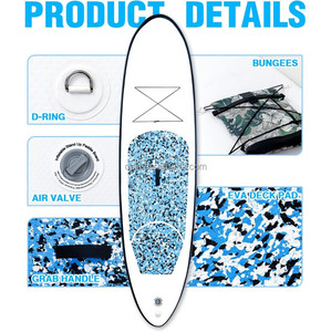 Inflatable sup Board JS Board ván lướt sóng <span class=keywords><strong>Paddle</strong></span> Board với sáu loại phụ kiện giá rẻ isup và tốt - Product Image 2