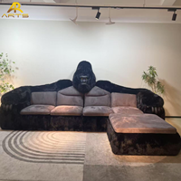 Offre directe d'usine chinoise : Canapé KingKong, ensemble de canapés Gorilla, design unique, meubles de salon, hôtel, villa, canapé en tissu