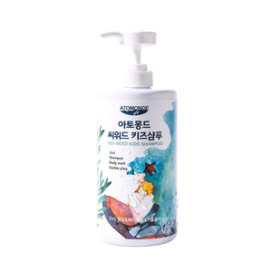 Shampoo pour enfants Atomonde Sea Weed 1000ml 3 en 1 Skempoo Gel douche Bain moussant - Product Image 2