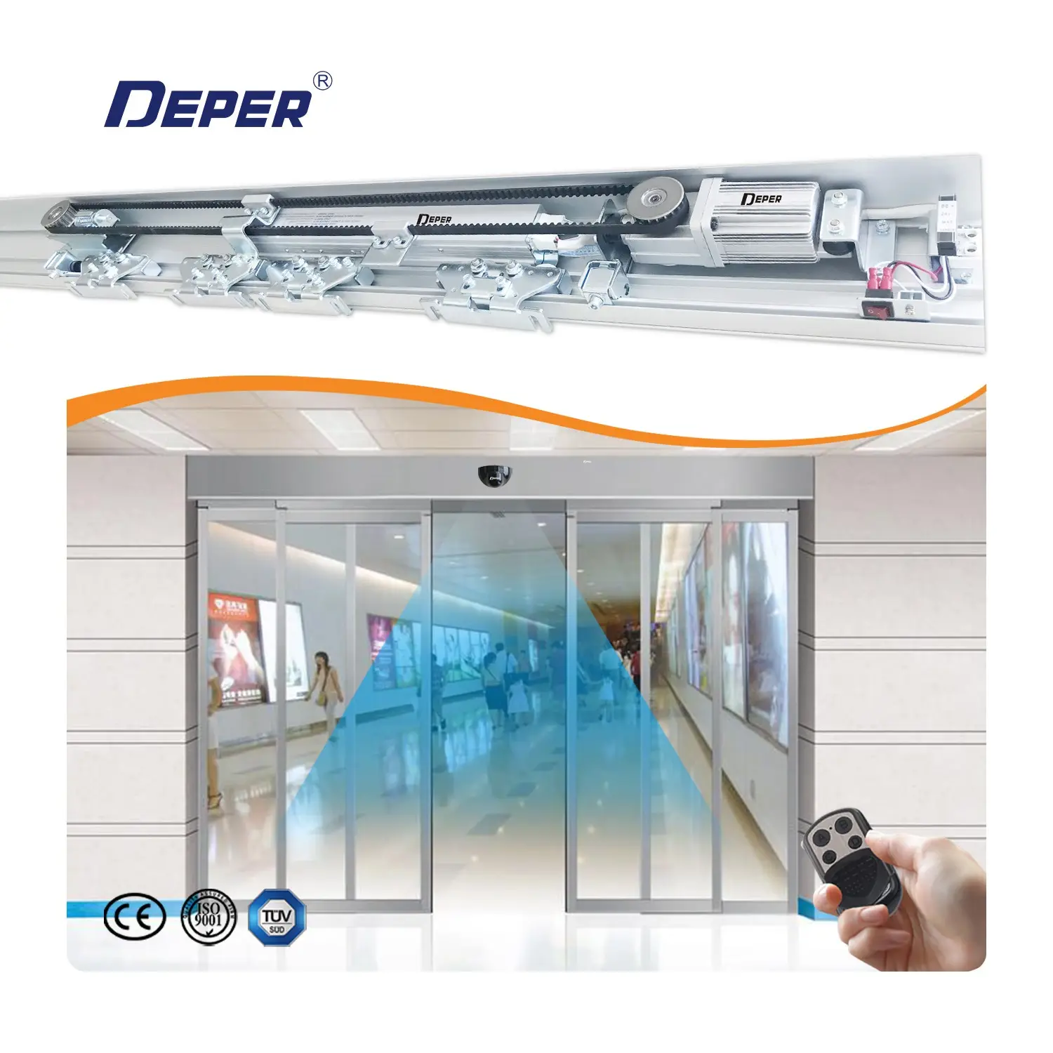 Entrance Automation 125B Automatic Sliding Door System Price Automatic Door Opener