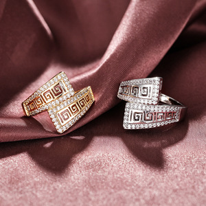 Anello Cinese Moderno per Donne, Elegante Gioiello da Dito alla Moda - Product Image 3