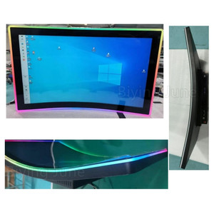 BIYING Écran tactile incurvé 27 pouces 1080P FHD pour machine de jeu, avec port série USB - Product Image 4