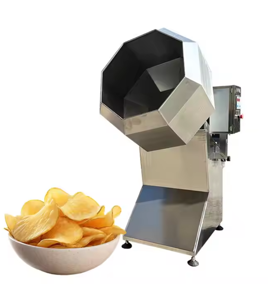 Multifunction Seasoning Bucket Chicken Fillet Wrapping Breadcrumbs Machine Octagonal Mixer/Snack Machine