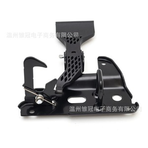 Cerradura de Capó para Audi 8E0 823 480, Pieza de Repuesto de Metal Negro para Modelos B7 - Product Image 1