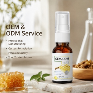 <span class=keywords><strong>Spray</strong></span> buccal concentré à la <span class=keywords><strong>propolis</strong></span> OEM/ODM 15ML, extrait naturel de <span class=keywords><strong>miel</strong></span> et de menthe, <span class=keywords><strong>spray</strong></span> pour le soin de la bouche et de la <span class=keywords><strong>gorge</strong></span>, rafraîchisseur d'haleine - Product Image 1