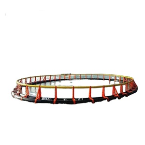 Équipement de pêche, aquaculture en haute <span class=keywords><strong>mer</strong></span>, cage ronde en PE, support anti-corrosion, résistant au vent et aux vagues - Product Image 6