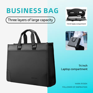 马克·瑞登工厂热卖手提包工作办公室男士公文包肩斜挎包笔记本包MR8003-B - Product Image 3