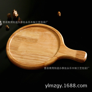 Plateau à gâteau en bois, plateau de service pour pain, couleur unie, pour hôtel, café, thé - Product Image 4