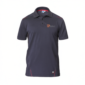 Polo de Manga Corta Gris Ttake, Ropa de Trabajo Talla S - Product Image 2