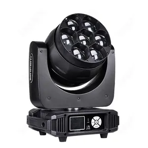 Acd Lighting Nieuwkomer 7*40W Rgbw 4 In 1 Zoom Stage Dj Effect Disco Professionele Led Moving Head Light Zoom Effect Wash Light