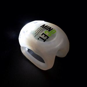Luz Trasera de Seguridad de Silicona LED Blanca para Bicicleta, Venta al Por Mayor, para Regalos Empresariales y Promocionales - Product Image 1