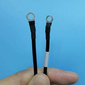 カスタムバイク用コンピュータ電源ケーブルハーネス、Oリング圧着PVC絶縁付き、380V、長さ350mm - Product Image 3