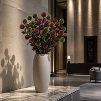 Vente directe d'usine en gros de fleurs séchées Chinops, fleurs éternelles préservées Blue Planet et autres fleurs et plantes décoratives