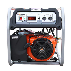Générateur à essence Kemage Km6500 6,5 Kw monophasé 220V avec écran LED portable pour usage domestique - Product Image 5