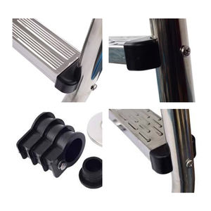 Échelle de <span class=keywords><strong>piscine</strong></span> en acier inoxydable 304 à 2/3/4/5 marches DSL MU pour piscines hors sol et enterrées - Product Image 3
