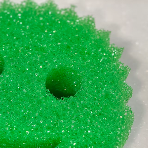 Esponja de Limpieza Redonda de Doble Cara Disian, Almohadilla de Fregado de Alta Densidad Antiarañazos para Lavar Platos en la Cocina - Product Image 4