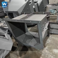 Plaque de revêtement en carbure de chrome lisse à haute résistance aux chocs, plaque anti-usure CCO 6+6 8+8 10+10, plaque en acier résistant à l'usure