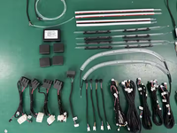 Kit d'éclairage d'ambiance intérieur LED RVB ou Symphony 256 couleurs pour Audi Q5 2018-2025 – Accessoires de bande lumineuse d'ambiance