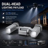 Projecteur de recherche compact à double tête MLA 30, lumière d'avertissement 2500LM 30W, interface Type-C pour kit de charge utile d'inspection Mavic 3E 3T