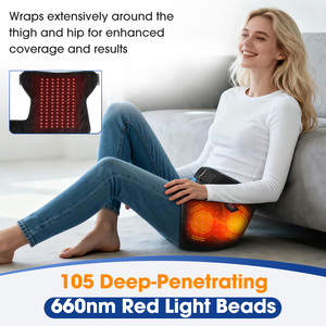 Nuevo Producto <span class=keywords><strong>2026</strong></span>: Masajeador de Cadera con Terapia de Luz Roja, Calor y Vibración para Aliviar el Dolor Articular de Cadera - Product Image 3