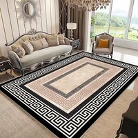 Collection de tapis haut de gamme en polyester pour salon, table basse, tapis de sol, tapis de chevet - 10 mm, fabriqué à la machine - Vente en gros