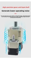 Reductor de Engranajes Planetarios Industrial para Robótica y Empaquetado, Solución de Accionamiento de Alta Eficiencia para Máquinas CNC, ODM, Relación 10:1, 1 HP