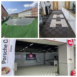 Carreaux de sol à emboîtement modulaires de drainage d'eau de garage en PP d'extérieur au design moderne Carreaux de parking en PVC à haute résistance 20mm - Product Image 6