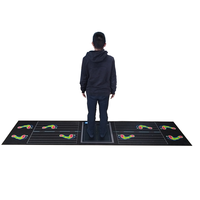 Plateforme de mesure de la pression plantaire pour la conception de semelles orthopédiques pour pieds plats
