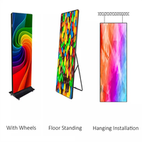 Affichage vidéo LED couleur pleine haute qualité pour intérieur, écran LED portable pour centre commercial, affichage LED P2.5 haute luminosité, mur vidéo SDK
